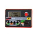 Ver imagem 1 de Megômetro Digital Lcd Faixa 2500v E 20 Gigaohms Mi-400 Portátil Com Estojo Transporte