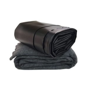 Kit Lona Geomembrana 0,8mm 6x4 + Manta Geotextil 30 m² GBS GEO PEAD + GEOTEXTIL