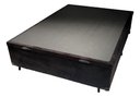 Ver imagem 2 de Base Box Baú Casal 1,38 X 1,88 Lacrado Chapa Compensado - Preto