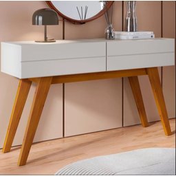 Aparador Noronha 2 Gavetas Off White Matte|luart´s Decor Colibri - 2