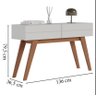 Aparador Noronha 2 Gavetas Off White Matte|luart´s Decor Colibri - 6