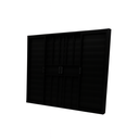 Ver imagem 3 de Veneziana 6 Folhas Aluminio Preto com Grade 1,00x1,00