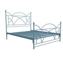 Ver imagem 1 de Cama de Ferro Arábia Queen Size Icamas Azul Bebê