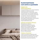 Ver mais imagens de Módulo Planejado Ponte para Guarda Roupa 3 Portas Hera CabeCasa MadeiraOriginals Off White