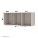 Ver imagem 4 de Módulo Planejado Ponte para Guarda Roupa 3 Portas Hera CabeCasa MadeiraOriginals Off White