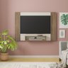 Painel com Suporte TV 47" Multimóveis CR45155 Pinho/Off White - 6