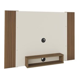 Painel com Suporte TV 47" Multimóveis CR45155 Pinho/Off White - 5