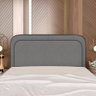 Cabeceira Estofada para Cama Queen Miami Linho - M. Arapongas - 3