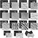 Ver imagem 1 de Conjunto 15 Formas 3d Gesso e Cimento Abs