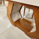 Ver imagem 2 de Sala de Jantar 160x80 Mdf/vidro 6 Cadeiras Lottus Bom Pastor