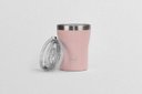 Ver imagem 3 de Copo Térmico Mokha - Shapy - 420ML - Pownder Coating ROSA