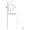 Ver imagem 6 de Lixeira Tramontina Terni 50 Litros em Aço Inox Scotch Brite