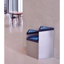 Ver imagem 5 de Lixeira Tramontina Terni 50 Litros em Aço Inox Scotch Brite