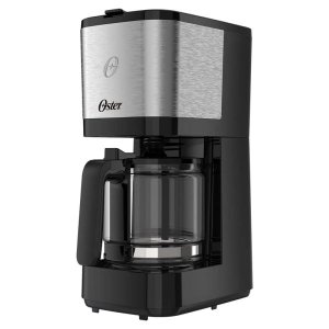 Cafeteira Compacta Inox 0,75L Oster OCAF300 220V Preta