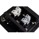 Ver imagem 2 de Espelho Caixa para Piso 4x4" Tampa Basculante com 1 Bloco Blkey + 1 Tomada – Preto