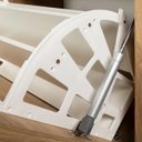 Ver imagem 4 de Sapateira Kaki 4 Portas 104 Cm X 105 Cm X 35 Cm Tauari - Telinha Rattan