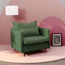 Ver imagem 2 de Poltrona com Pé Metal Sôma CabeCasa MadeiraOriginals