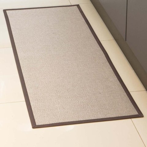Passadeira Antiderrapante Decore Multti 60x180cm - Kacyumara Cinza/0278