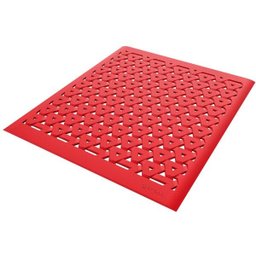 Grade De Pia Proteção Escorredor de Copos e Talheres - Colors - Vermelho - 2