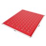 Grade De Pia Proteção Escorredor de Copos e Talheres - Colors - Vermelho - 4