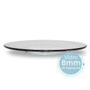 Ver imagem 2 de Prato Giratório Vidro Fumê Bailarina Bolo Confeitar 30cm