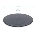 Ver imagem 3 de Prato Giratório Vidro Fumê Bailarina Bolo Confeitar 30cm