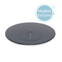 Ver imagem 4 de Prato Giratório Vidro Fumê Bailarina Bolo Confeitar 30cm