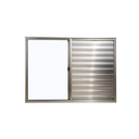 Ver imagem 2 de Veneziana 3 Folhas Aluminio Brilhante 1,00x1,00