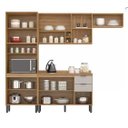 Ver imagem 2 de Cozinha Modulada Compacta Firenze - Amendoa Nude com 04 Peças
