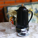 Ver imagem 5 de Garrafa Térmica Plástica Genova Preto 1 Litro Lyor