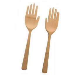 Pegador de Salada Mãozinha Bambu - 2