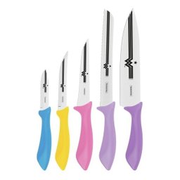 Conjunto Facas Mulher Maravilha Tramontina 05 Peças Especial - 1