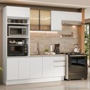 Ver imagem 1 de Armário de Cozinha Completa 270 cm Branco Glamy Madesa 18