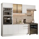 Ver imagem 2 de Armário de Cozinha Completa 270 cm Branco Glamy Madesa 18