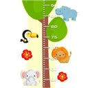 Ver imagem 3 de Adesivo Decorativo de Parede Infantil Régua de Crescimento - Safári