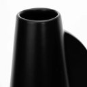 Ver imagem 3 de Vaso Decorativo em Cerâmica Preto 15x14cm - D’Rossi