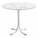 Ver imagem 2 de Tampo Redondo de Vidro Temperado Incolor para Mesa 70cm 6mm