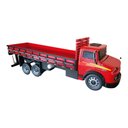 Ver imagem 4 de Caminhão Mb 1113 Frente Redonda Carroceria Madeira Miniatura - Vermelho