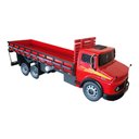 Ver imagem 2 de Caminhão Mb 1113 Frente Redonda Carroceria Madeira Miniatura - Vermelho
