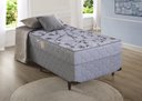 Ver imagem 1 de Cama Box D28 Solteiro 88x188x51 Ortopédico Holanda Cinza Sofá Casa