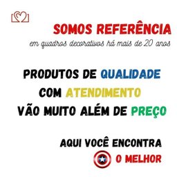 Conjunto Quadros de Super Heróis Kit Decorativos Infantil Telas Placas - 6