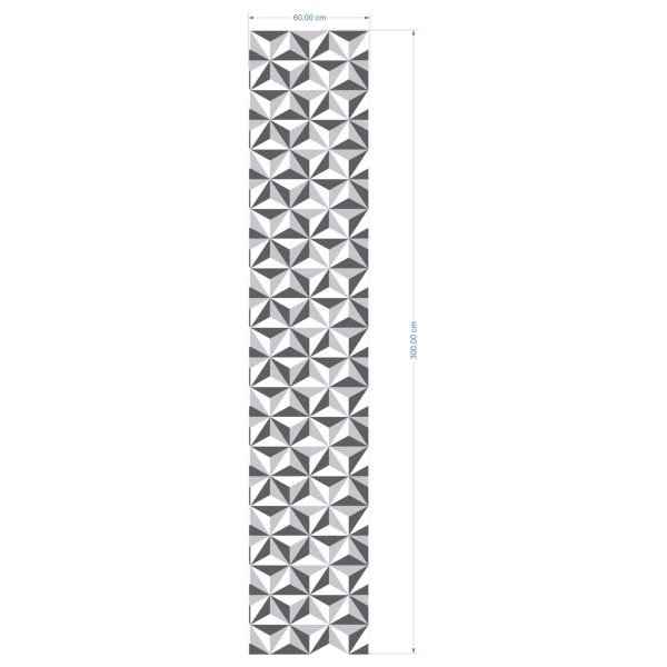 Adesivo Papel de Parede Decorativo Geométrico Material 3 M - 2