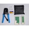 KIT TESTADOR DE CABO REDE E ALICATE DE CRIMPAR RJ45 RJ11 E RJ10 - 1