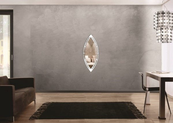 Espelho Corpo Inteiro Decorativo Kit Lecce e Perugia - Marrom - 5