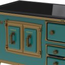 Ver imagem 5 de Fogao a Lenha N 2 Colonial Premium Turquesa Se