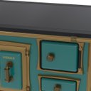 Ver imagem 6 de Fogao a Lenha N 2 Colonial Premium Turquesa Se