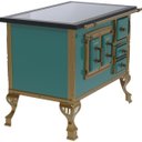 Ver imagem 7 de Fogao a Lenha N 2 Colonial Premium Turquesa Se