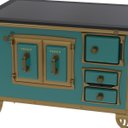 Ver imagem 4 de Fogao a Lenha N 2 Colonial Premium Turquesa Se