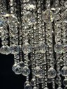 Ver imagem 1 de Lustre Luminária em Cristais para Sala com 50cm de Altura:bivolt