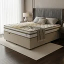 Ver imagem 3 de Cama Box Baú com Colchão de Molas Ensacadas Double Face Pillow Euro Alfa Probel Casal 138cm
